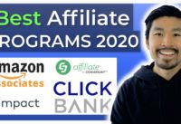 The 5 BEST Affiliate Programs & Networks for Beginners (2020)