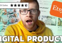 INSANE PROFITS SELLING DIGITAL PRODUCTS ON ETSY (STEP BY STEP)