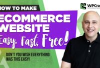 How to Make An Ecommerce Website With WordPress Using WooCommerce & Astra (EASY – FAST – FREE)