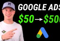 How To Turn $50 In $500 With Google Ads Everyday | Affiliate Marketing Strategy