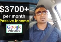 How I make $3700+ per month Passive Income on Google Adsense