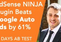 AdSense Ninja vs. Google Auto Ads [61% Boost in Revenue] 40 Day Experiment