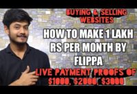 How to Make Rs 1 Lakh Per month From Flippa | Selling Websites Domain Names | Earn Money From Flippa